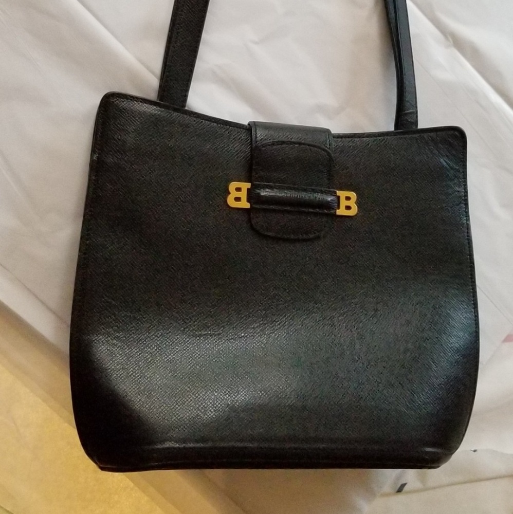 NWOT- Bally Black Handbag